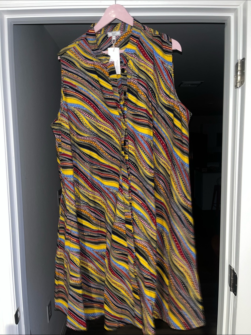 ZURI Kenya Go with the flow sleeveless dress